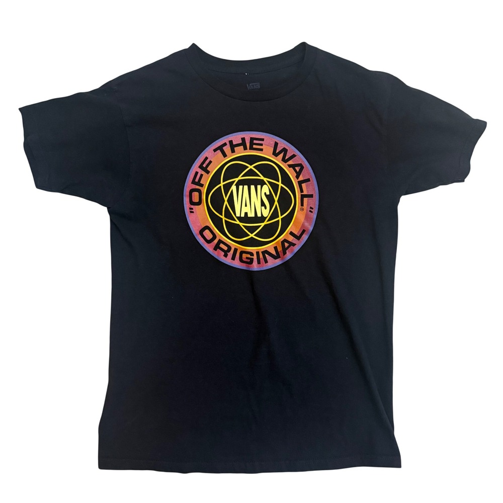Vans Off The‎ Wall Original Graphic Retro Atomic Logo T-Shirt Men's Size Medium